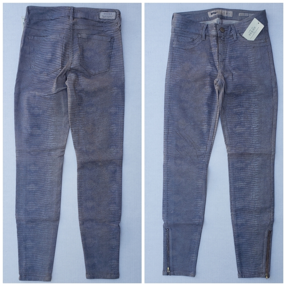 NEW GUESS Britney Skinny Ankle Jeans SZ 25